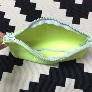 Victoria's Secret Bags - Victoria’s Secret Neon Green Neoprene zip bag Victoria's Secret Bags - Victoria’s Secret Neon Green Neoprene zip bag